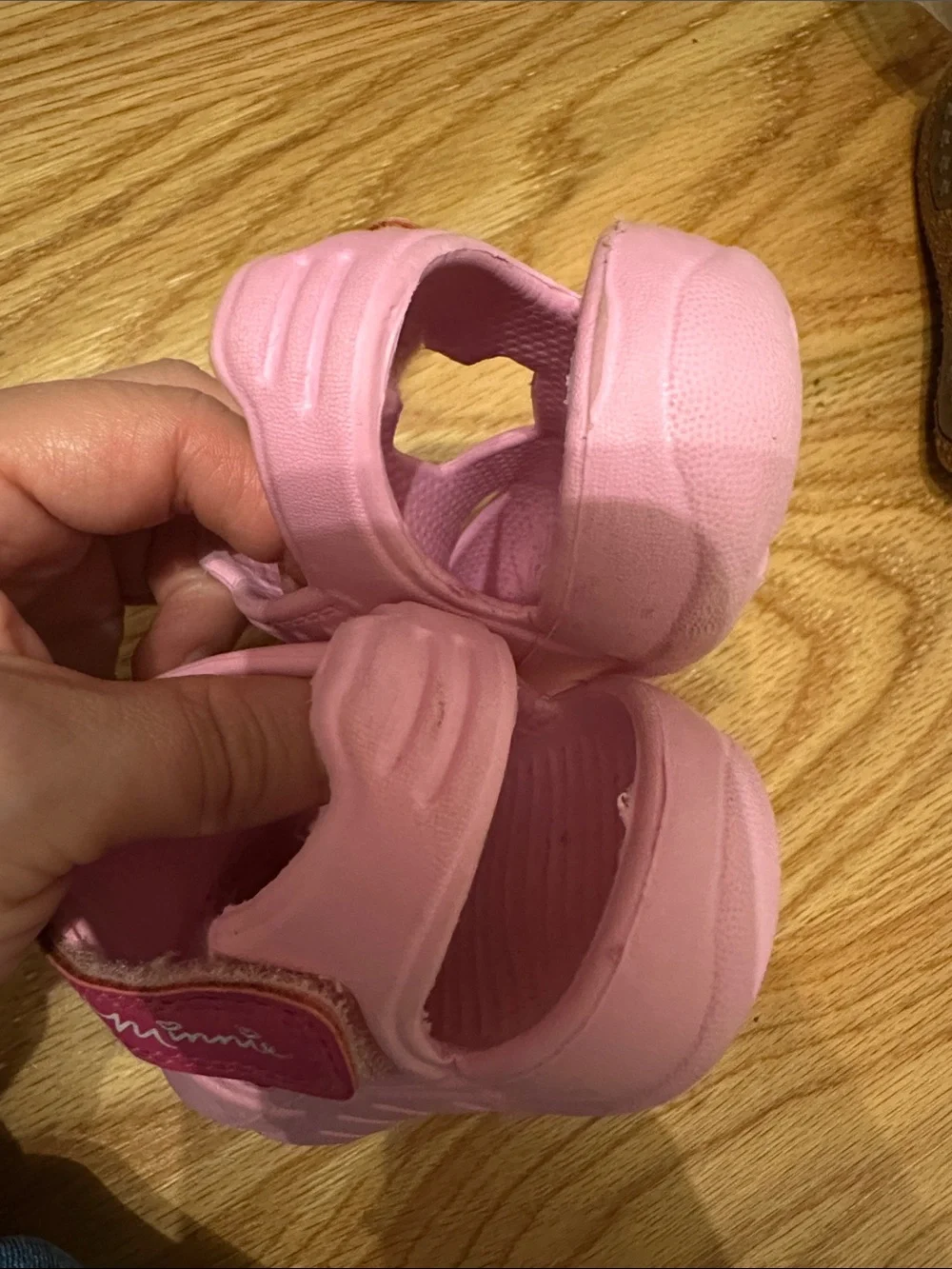 Disney Pink Minnie Mouse Floral Sandal Clogs for Kids